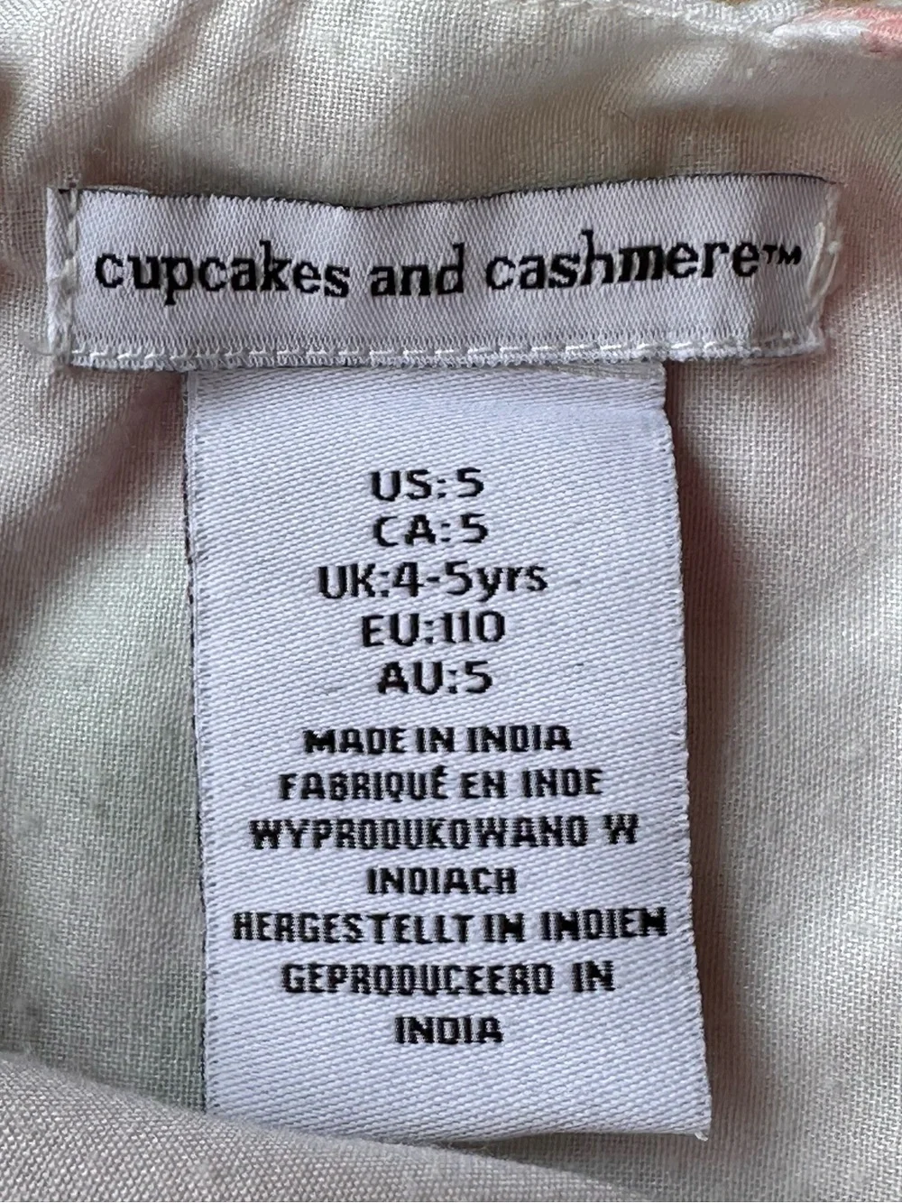 Cupcakes and Cashmere Strawberry Print Sundress size 5